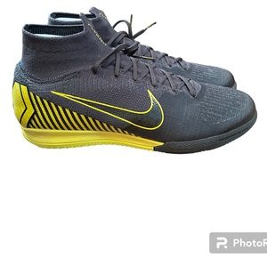 Nike Mercurial Elite Indoor Sz10 Brand new never worn grey and yellow color way
